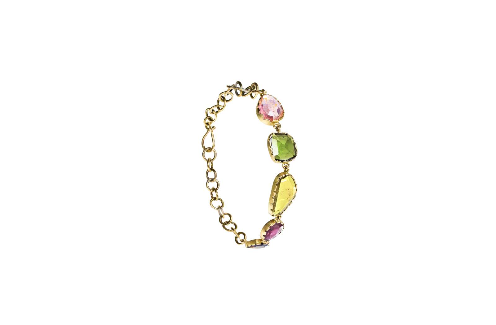 Multicolor Bezel Bracelet