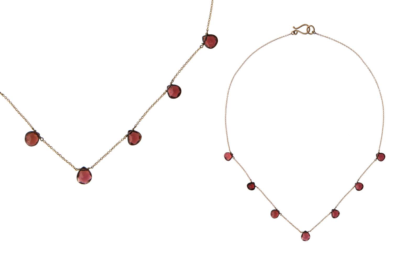 Garnet Maya Necklace