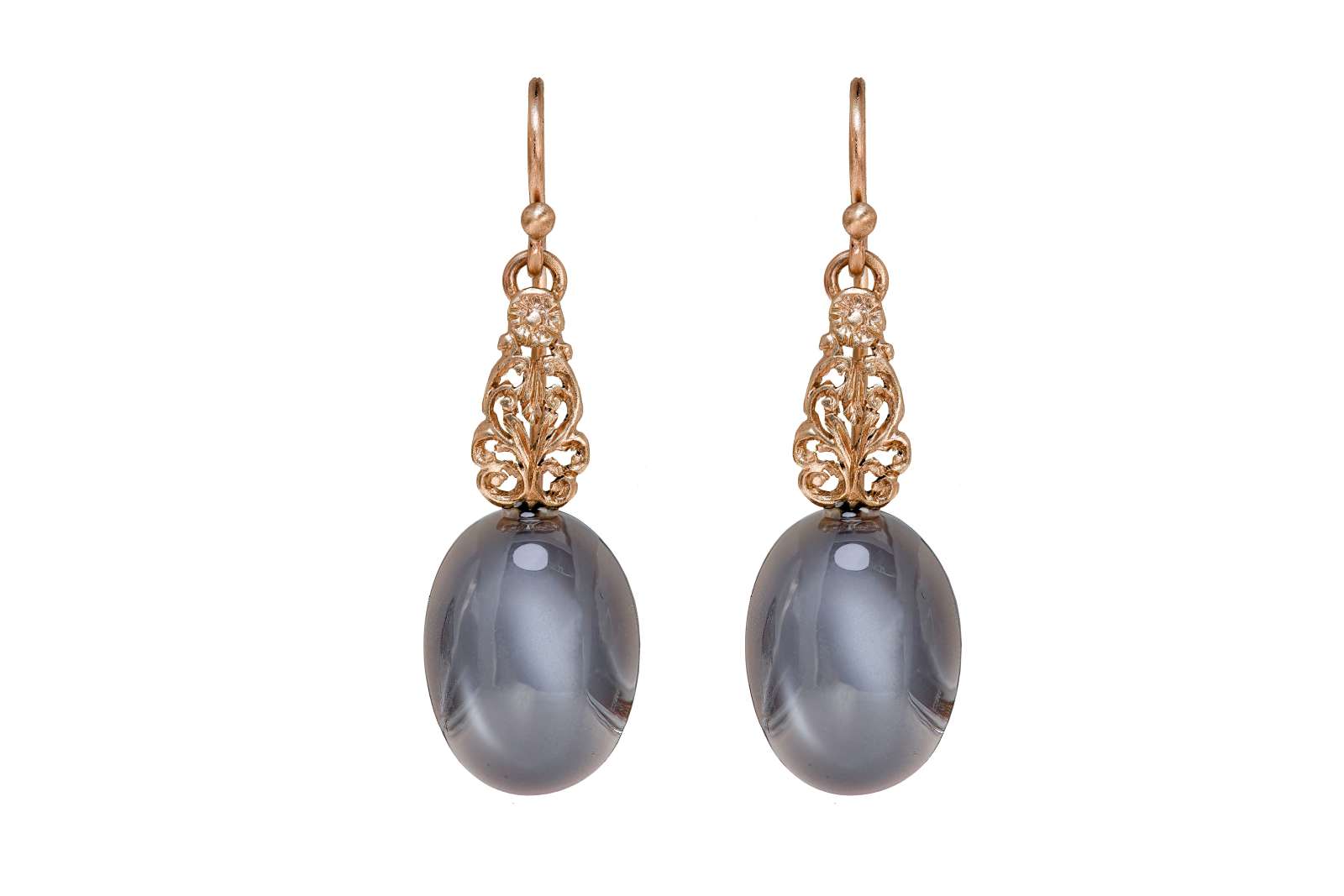 Palermo Earrings Adularia 9kt Rose Gold