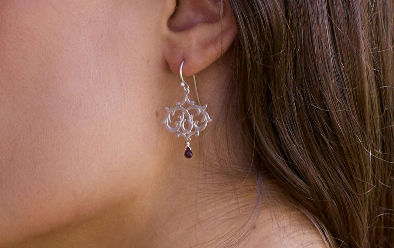 Barcellona Hand Earrings 925 Silver