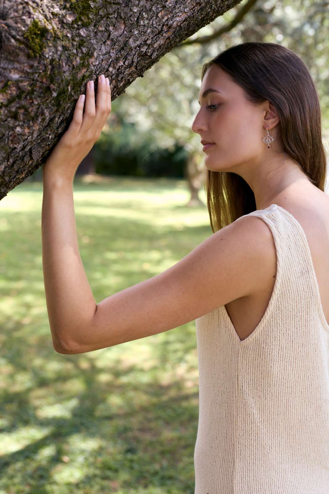 Barcellona Hand Earrings 925 Silver