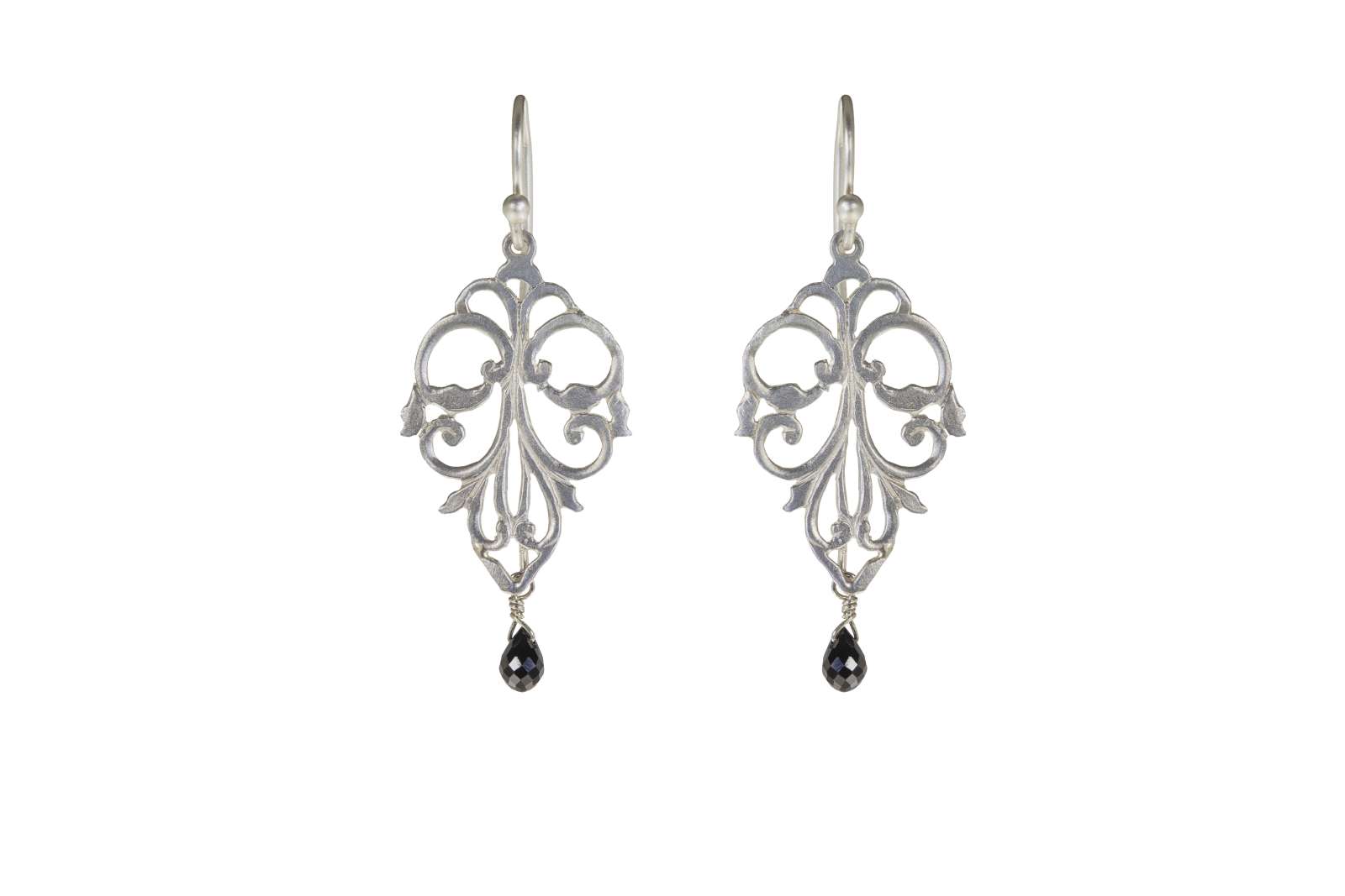 Barcellona Long Hand 925 Silver Earrings