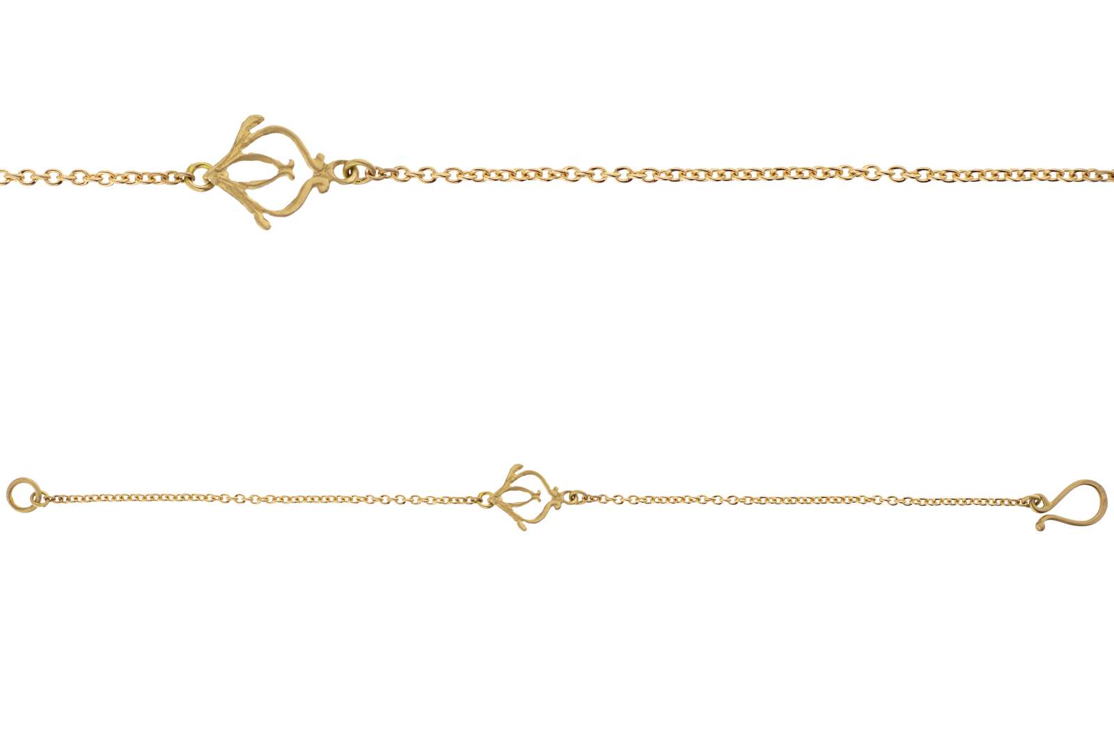 Mini Orchidea Bracelet 9kt Yellow Gold