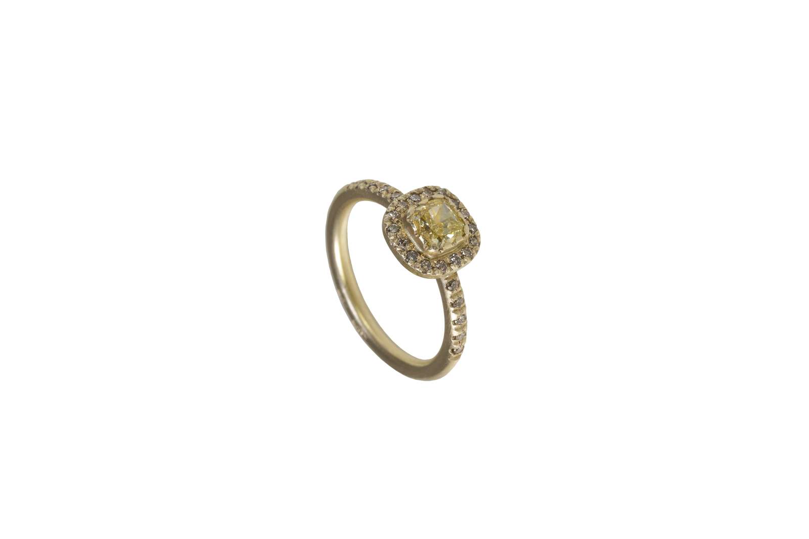 Diamond Classico Ring 18 kt White Gold 