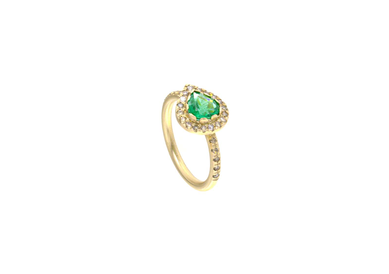 Anello Classico a Goccia 