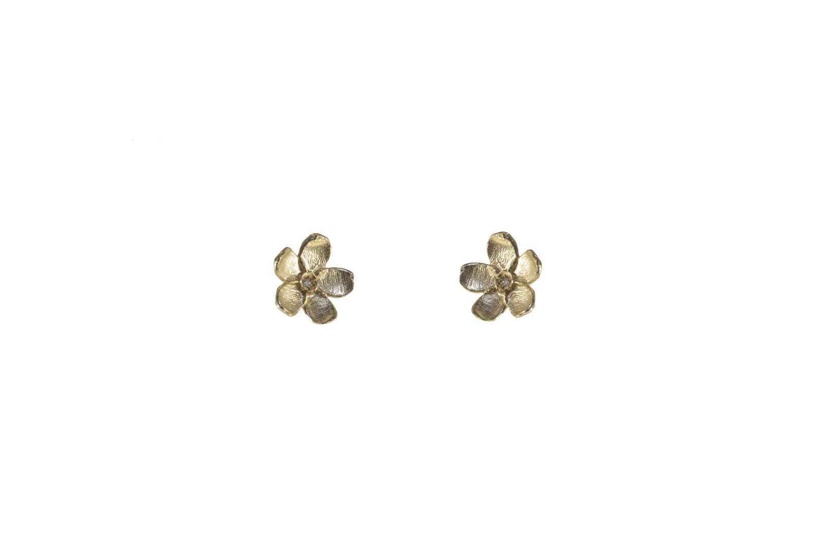Non Ti Scordar Di Me Earrings 9kt Yellow Gold