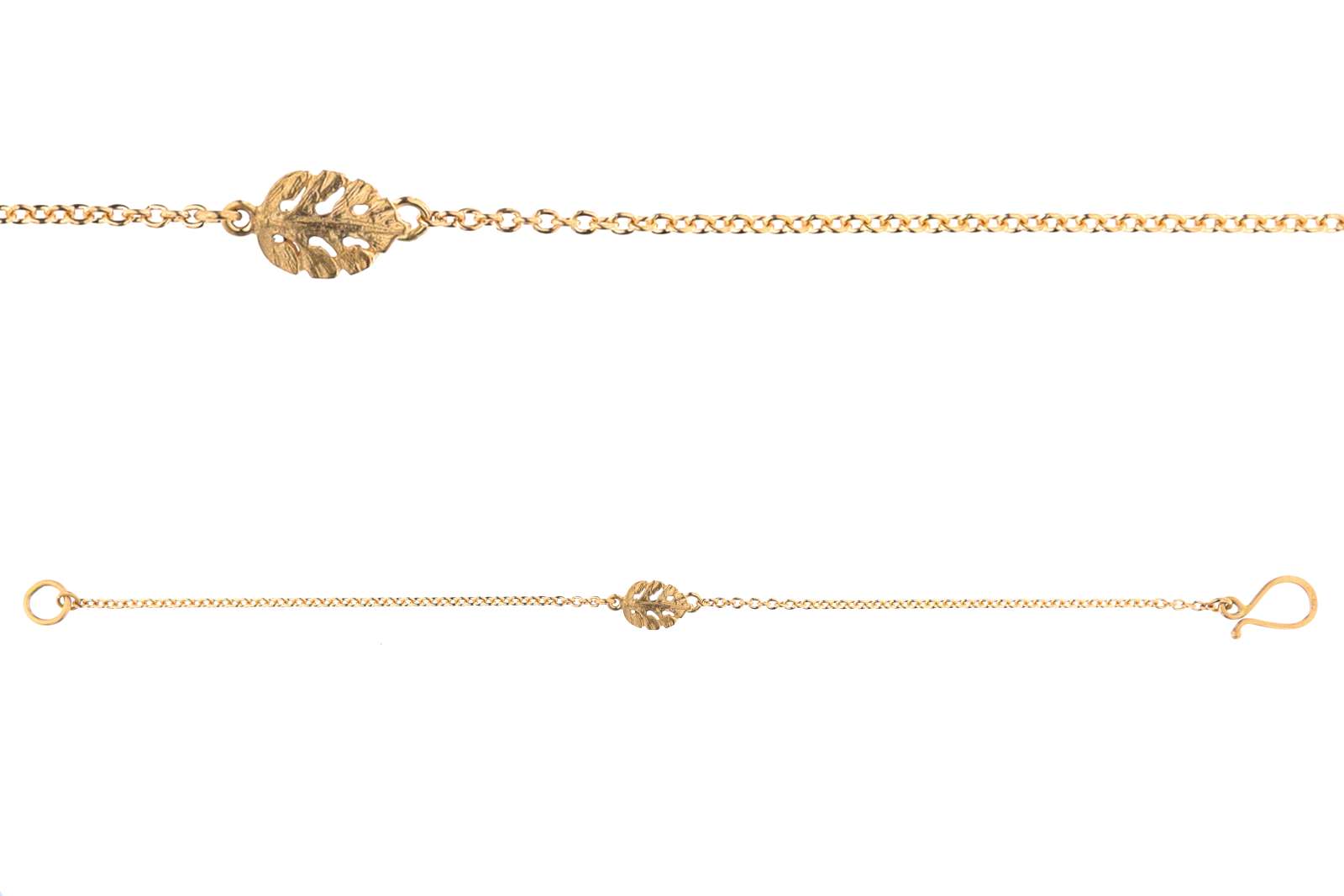 Leaves Bracelet 9kt Yellow Gold
