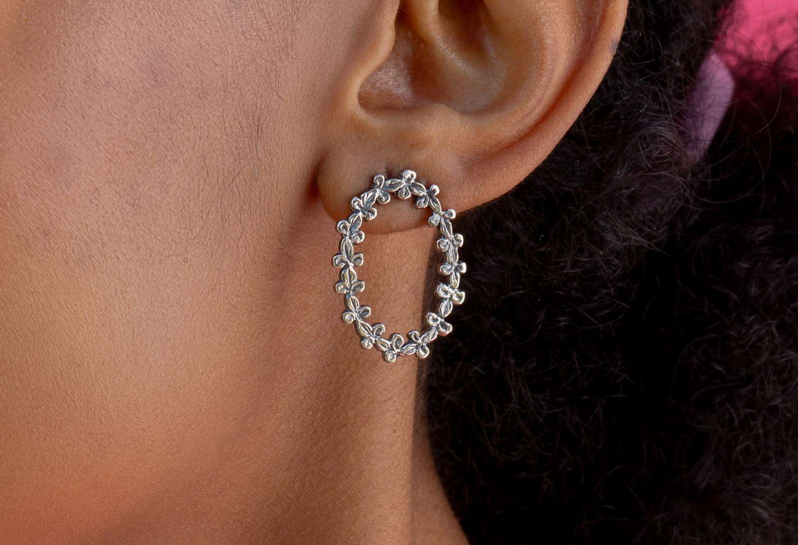 Oval Gigliuccio 925 Silver Earrings 