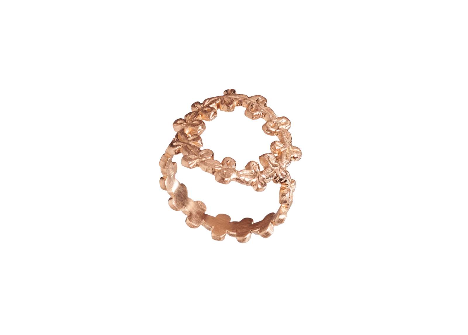 Round Gigliuccio Ring 9kt Rose Gold