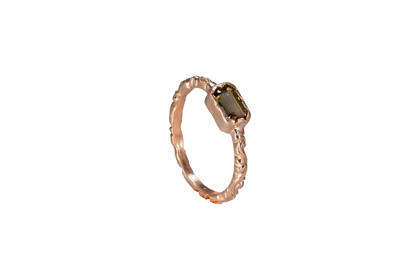 Grazia Ring Andalusite 9kt Rose Gold 