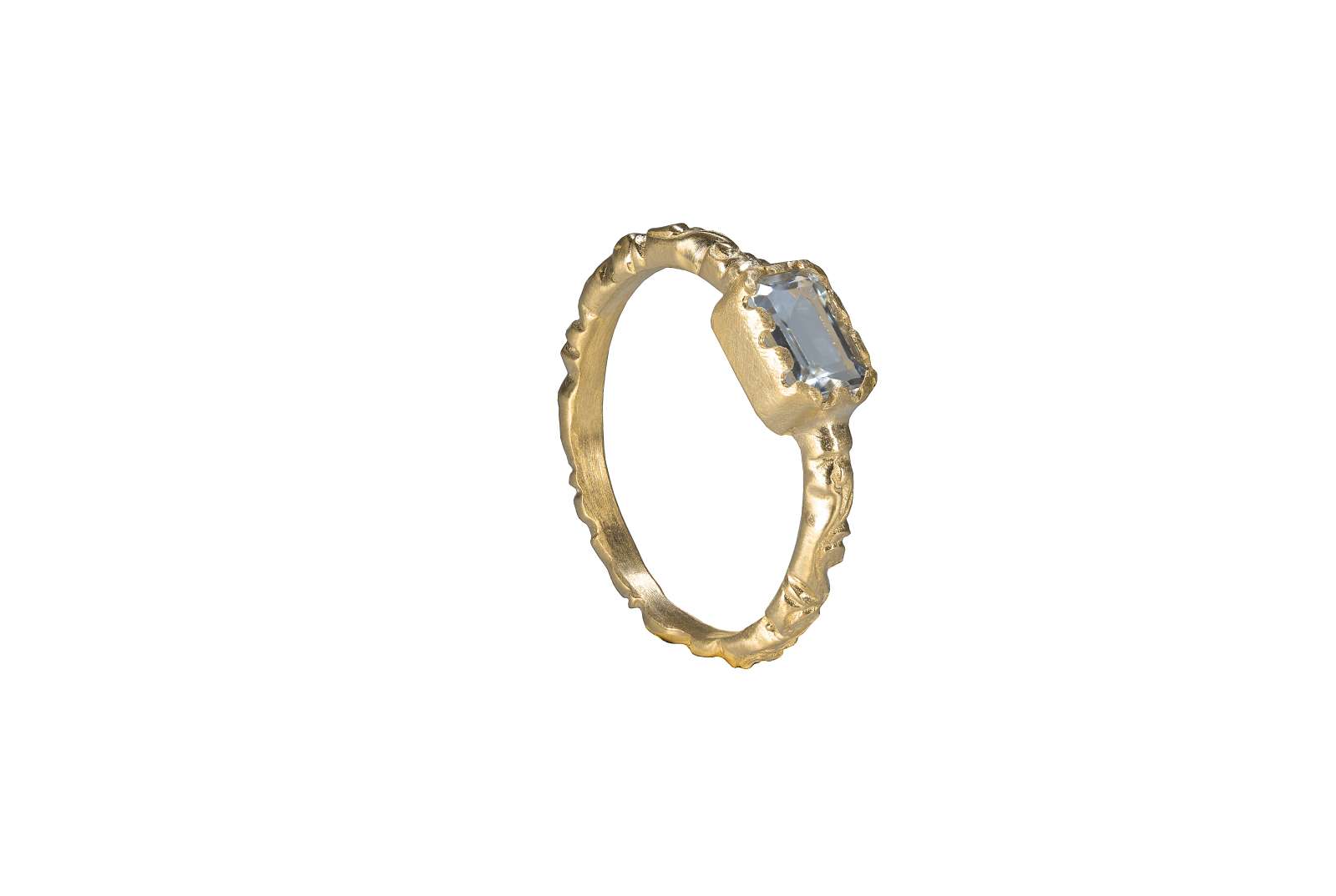 Grazia Ring Topaz 9kt Yellow Gold