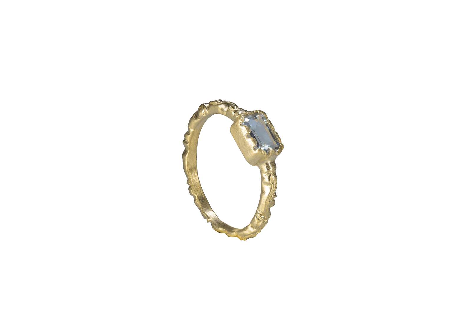 Grazia Ring Topaz 9kt Yellow Gold