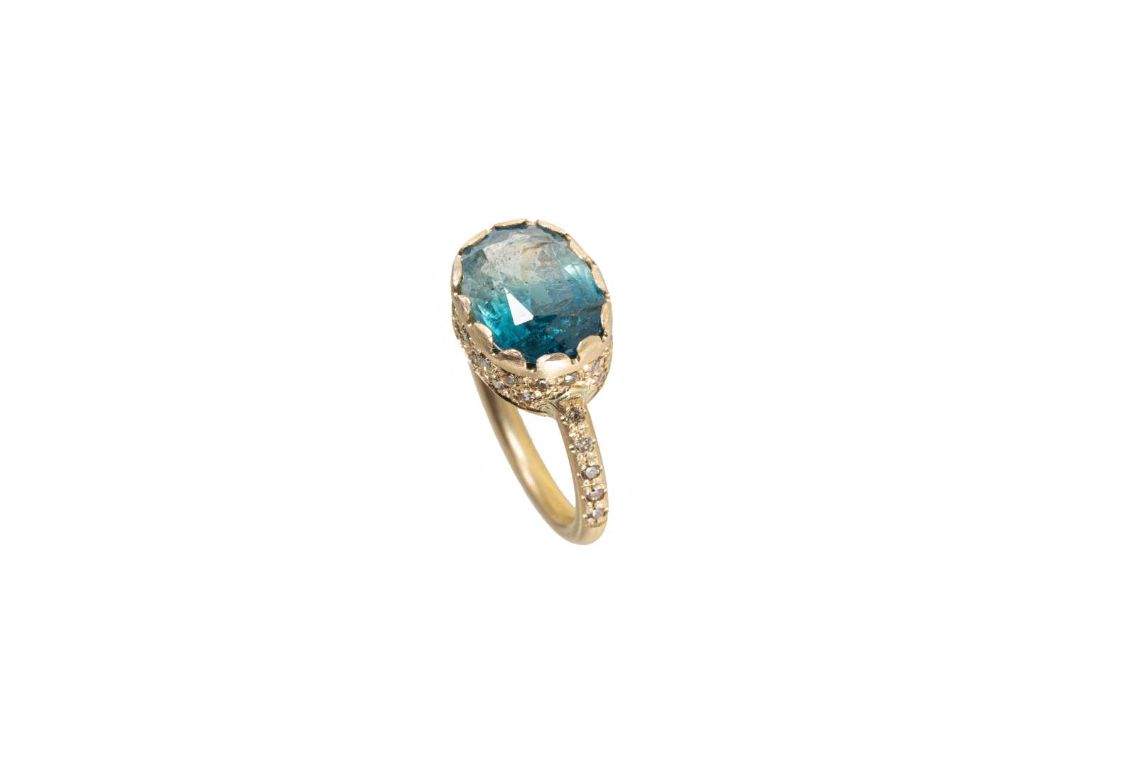 Anello Helen Tormalina Bicolore