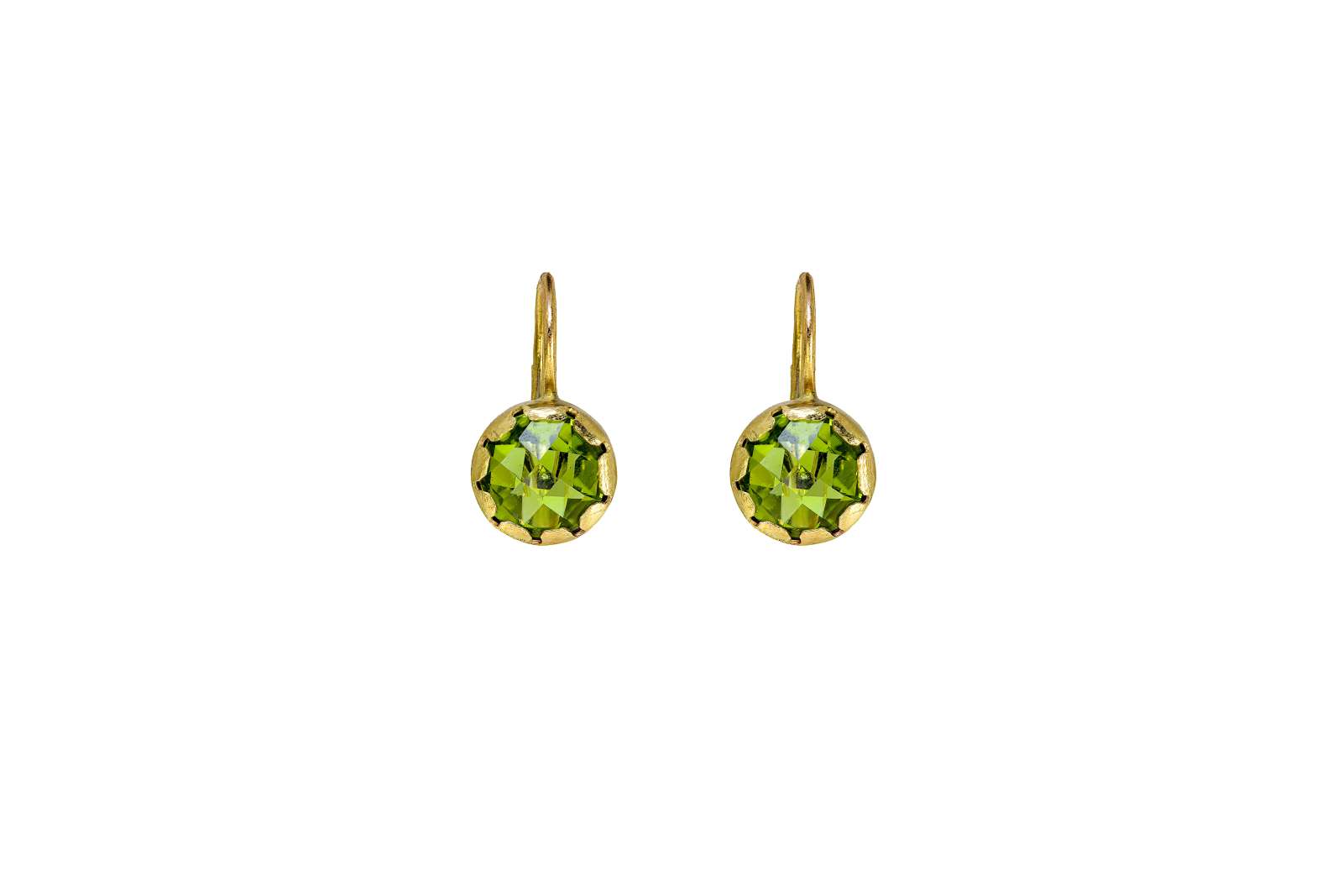 Mini Elisa Monachelle Peridot 9kt Yellow Gold