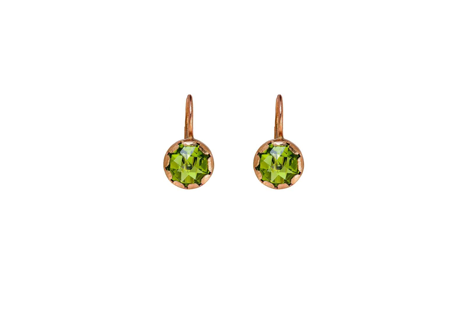 Mini Elisa Monachelle Peridot 9kt Rose Gold