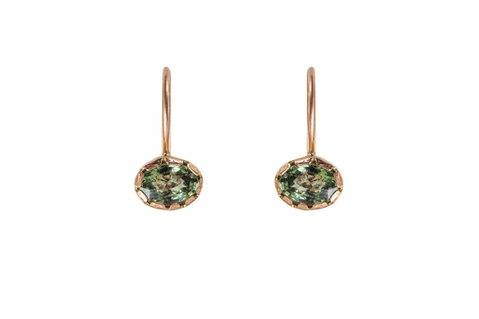 Hope Monachelle Green Sapphire 9kt Rose Gold
