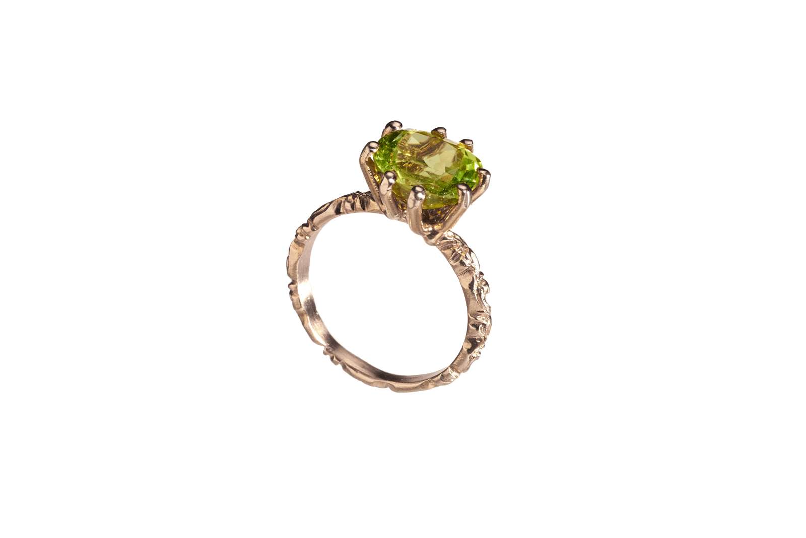 Multigriffes Grazia Peridoto Oro Bianco 18kt