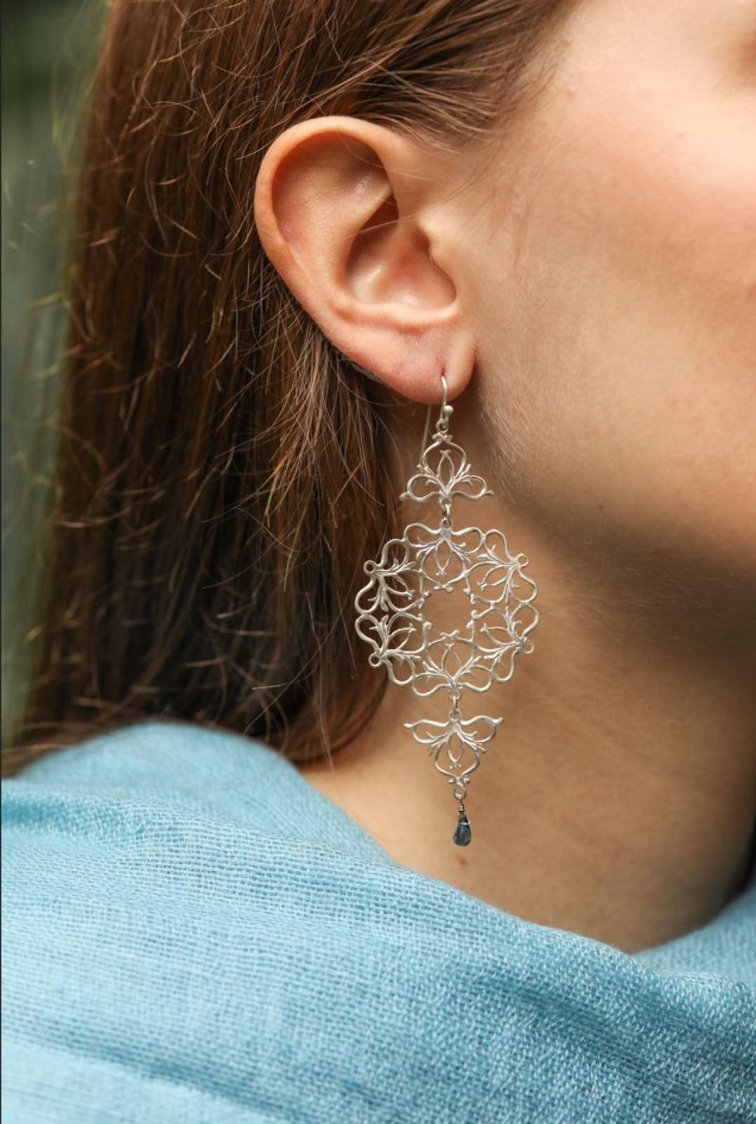 Orchidea 925 Silver Earrings