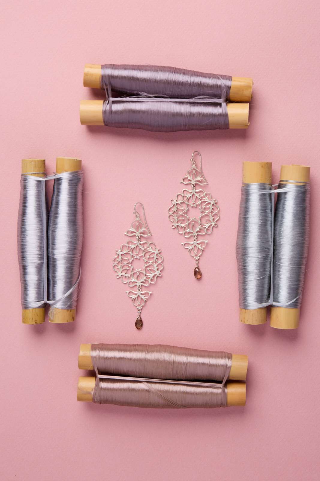 Orchidea 925 Silver Earrings