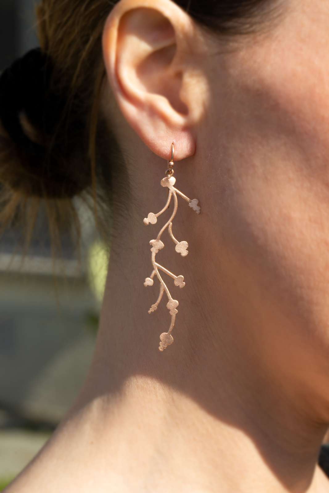 Orecchini Donna Oro Rosa 9kt - Eleganti Gioielli Italiani In Confezione Regalo