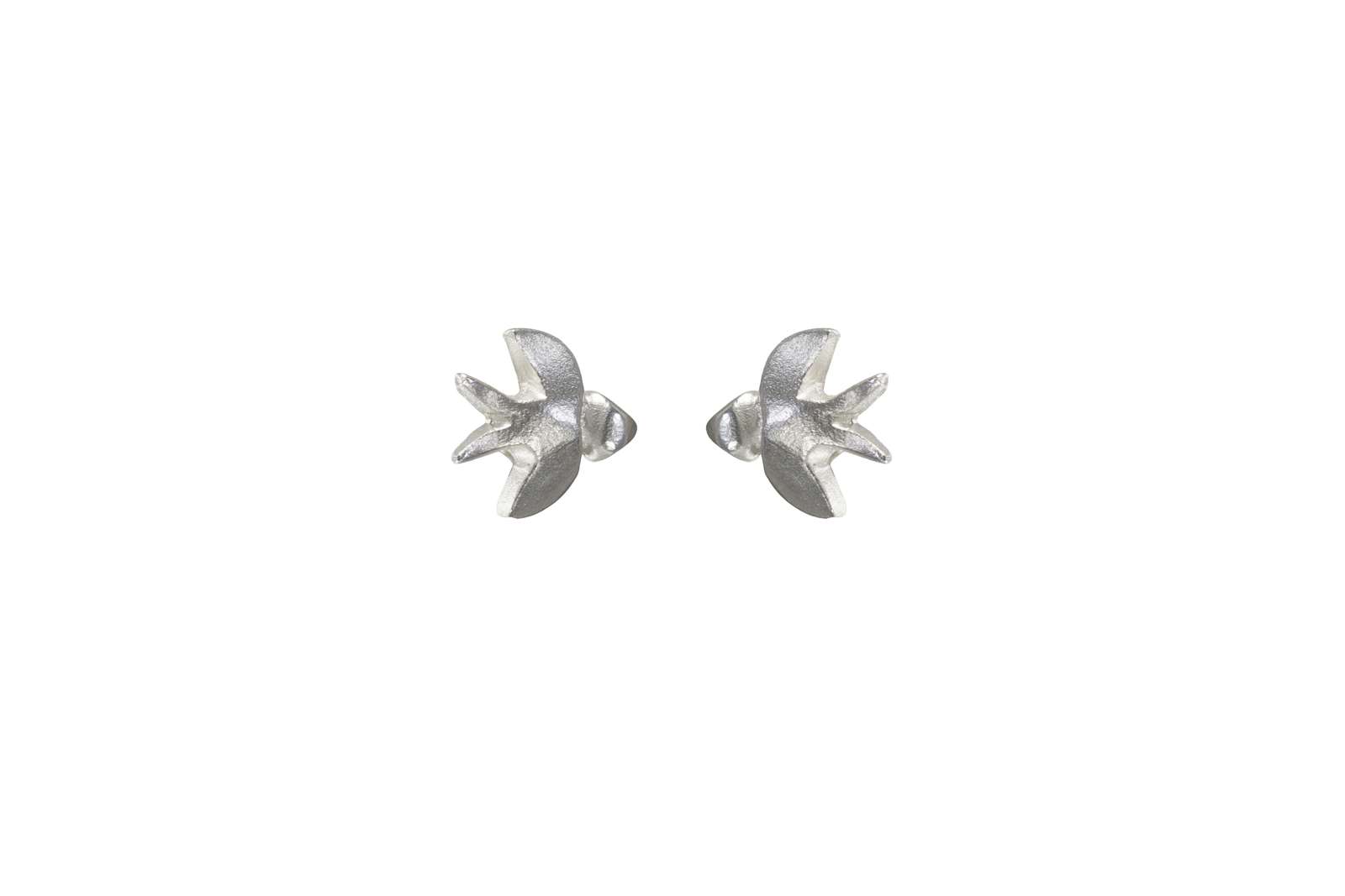 Swallow 925 Silver Earrings 