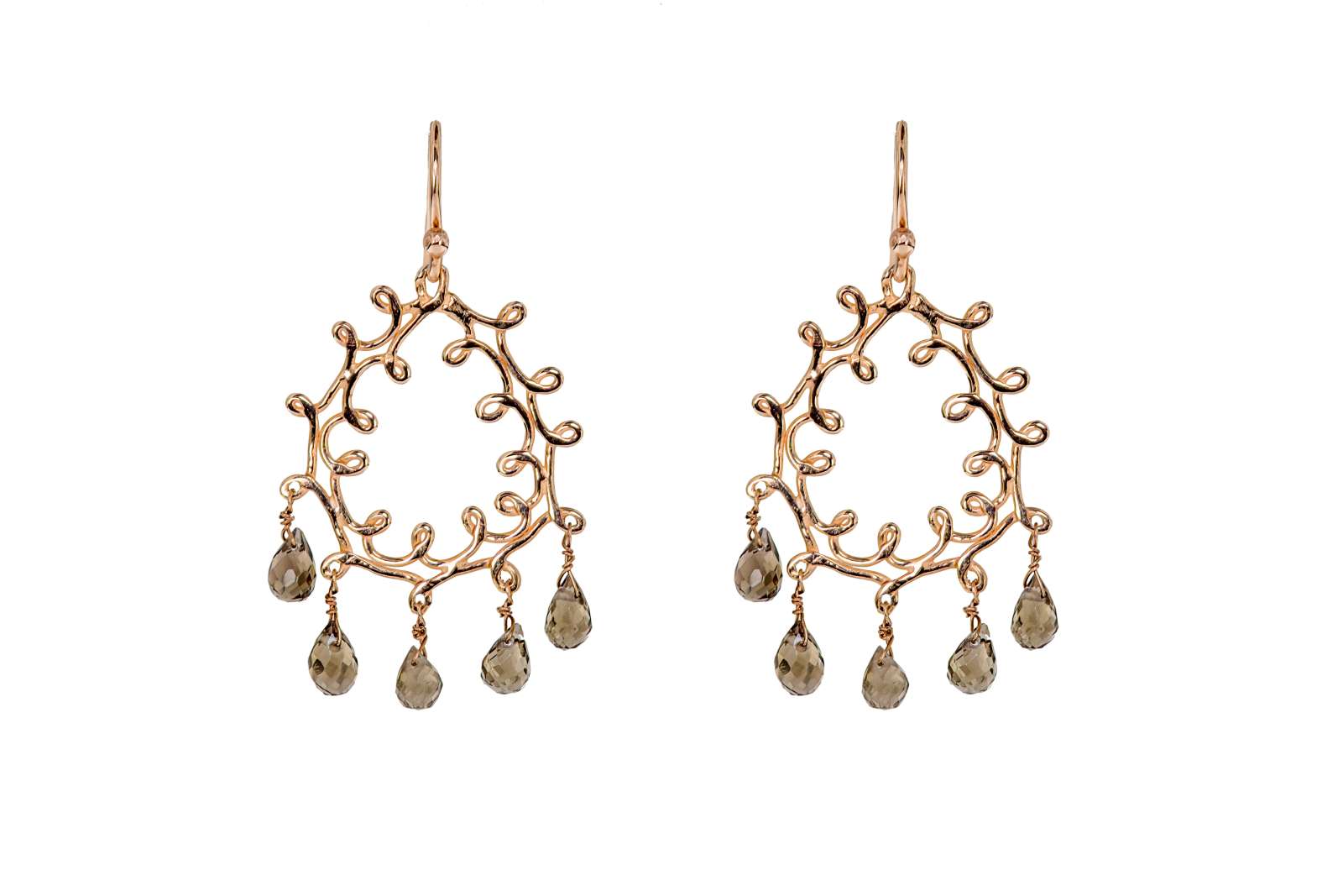 San Pantaleo Earrings 9kt Rose Gold